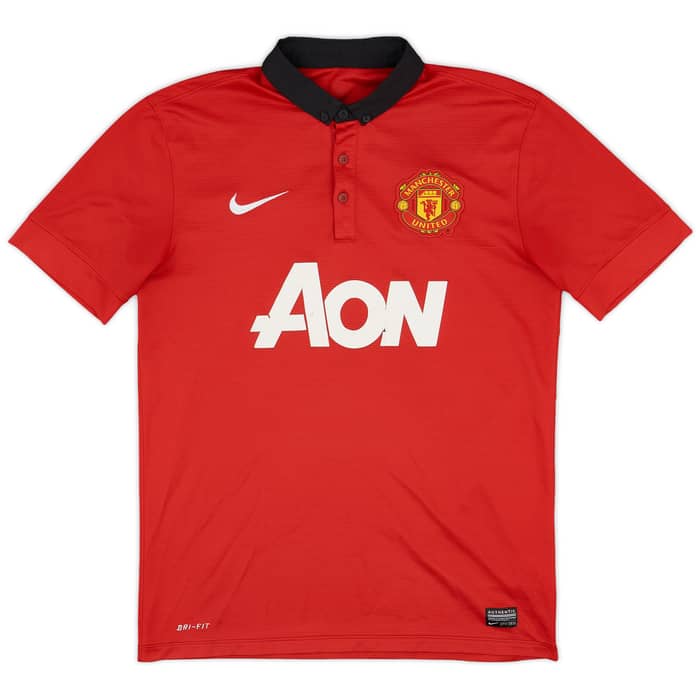2013-14 Manchester United Home Shirt Chicharito #14 - 5/10 - (M)