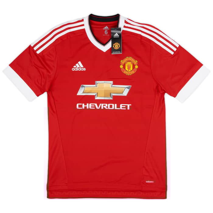 2015-16 Manchester United Player Issue Home Shirt Rooney #10 (M)