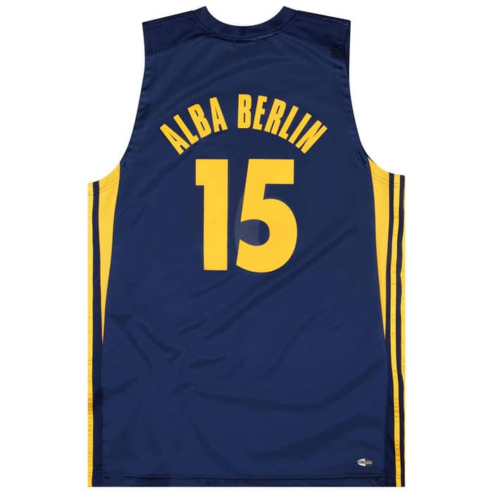 2006-08 Alba Berlin #15 adidas Jersey (Away) XXL