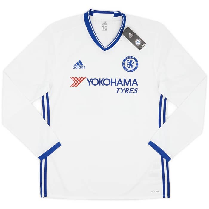 2016-17 Chelsea Player Issue Third L/S Shirt Willian #22 (XL)