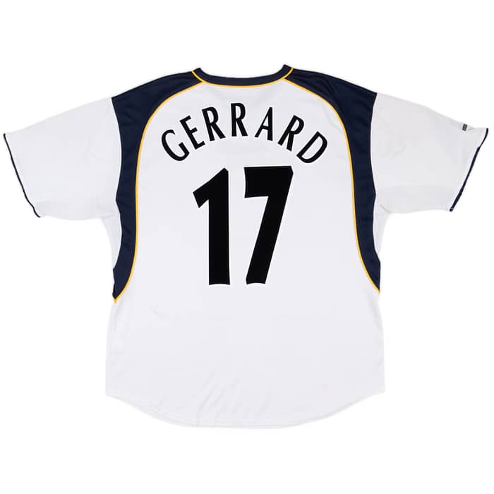 2001-03 Liverpool Away Shirt Gerrard #17 - 6/10 - (XL)