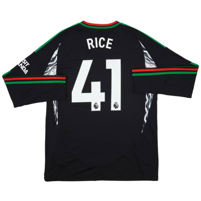 2024-25 Arsenal Away L/S Shirt Rice #41