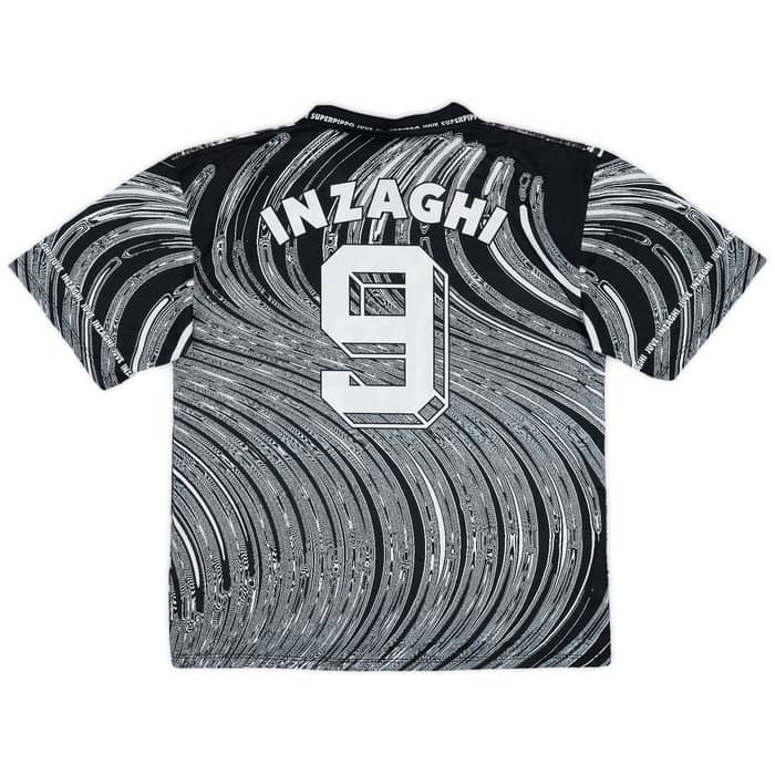 1990s Juventus Fillipo Inzaghi Graphic Shirt Inzaghi #9 - 9/10 - (XL)
