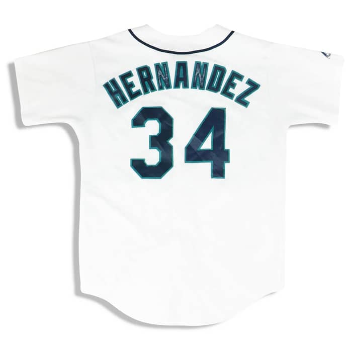2009-12 Seattle Mariners Hernández #34 Majestic Jersey (Home) Y