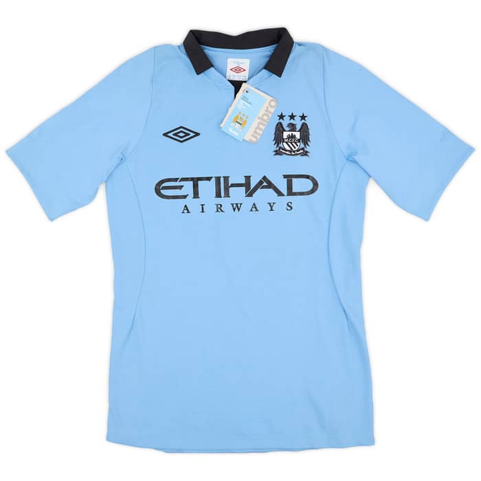2012-13 Manchester City Home Shirt Silva #21 (S)