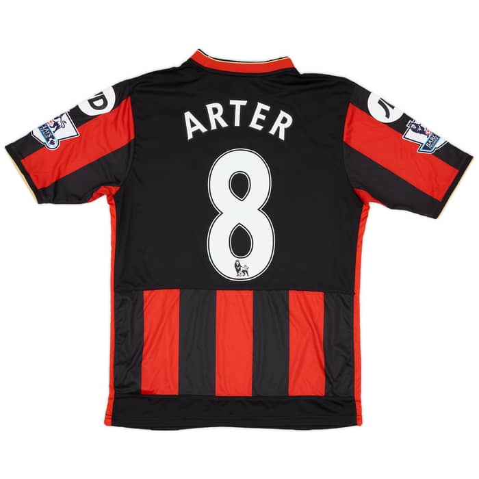 2015-16 Bournemouth Match Issue Home Shirt Arter #8