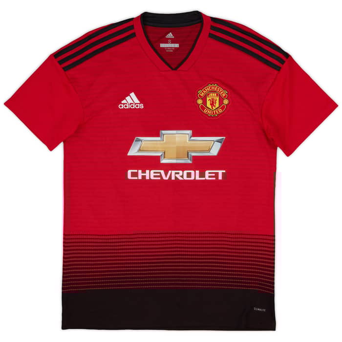 2018-19 Manchester United Home Shirt Shaw #23 - 8/10 - (S)