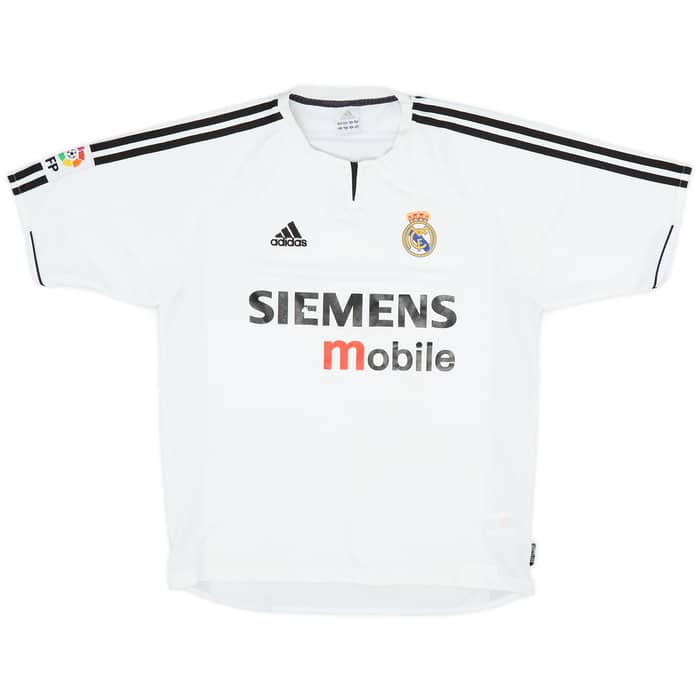 2003-04 Real Madrid Home Shirt Zidane #5 - 5/10 - (M)
