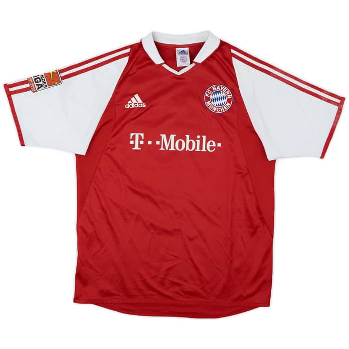2003-04 Bayern Munich Home Shirt Ballack #13 - 4/10 - (XL.Boys)