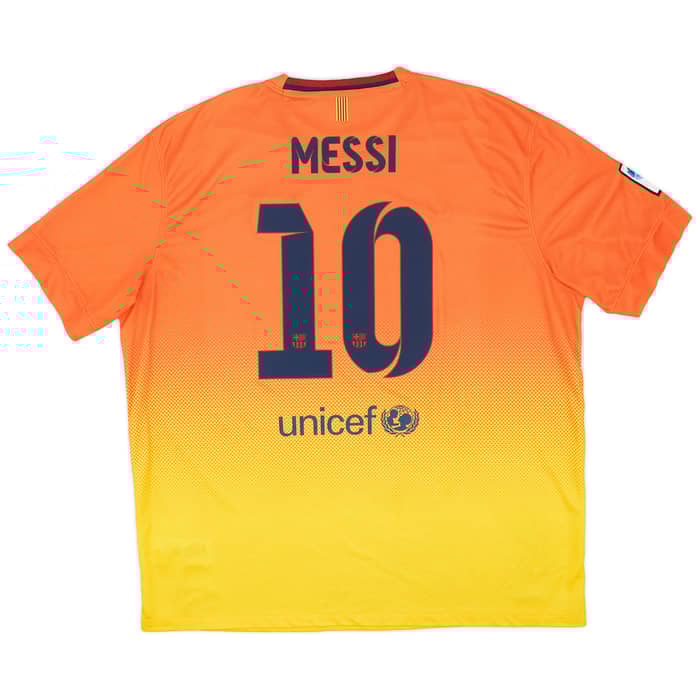 2012-13 Barcelona Away Shirt Messi #10 - 8/10 - (XXL)