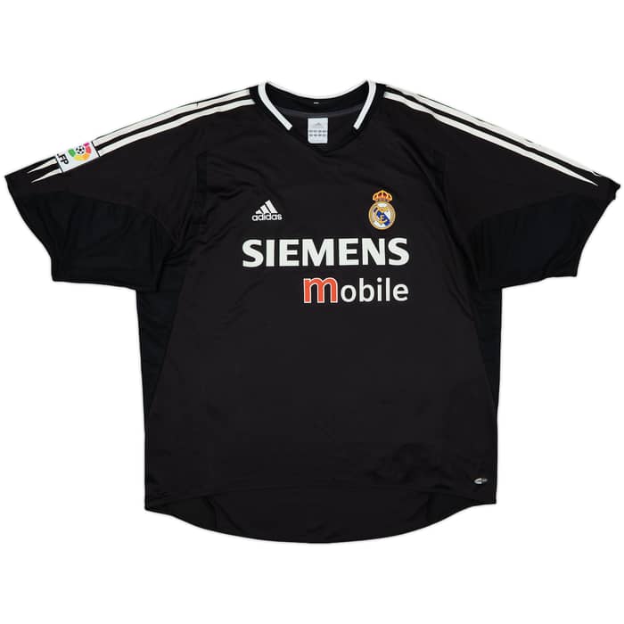 2004-05 Real Madrid Away Shirt Zidane #5 - 7/10 - (XL)