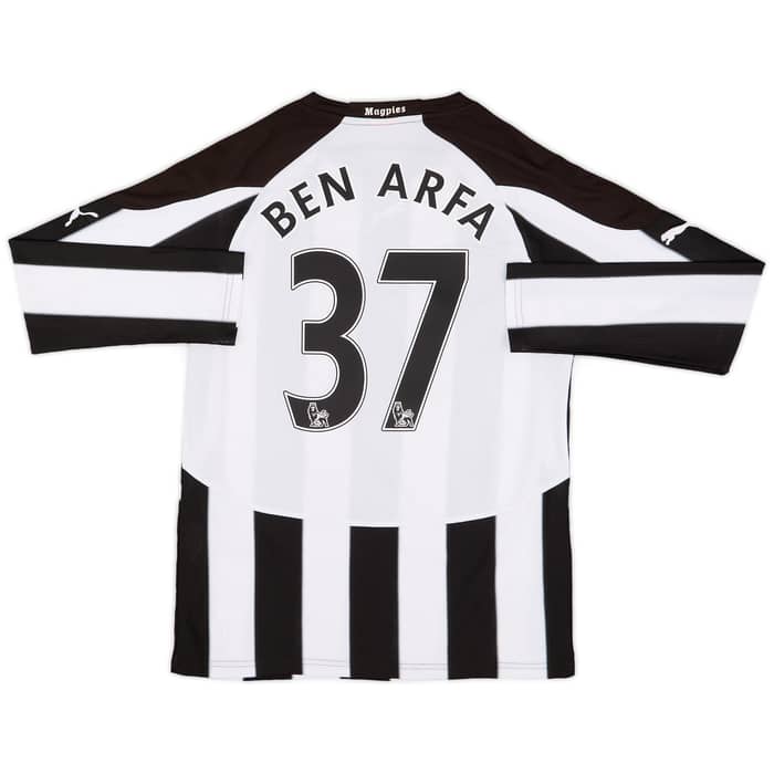 2010-11 Newcastle Home L/S Shirt Ben Arfa #37 - 6/10 - (S)