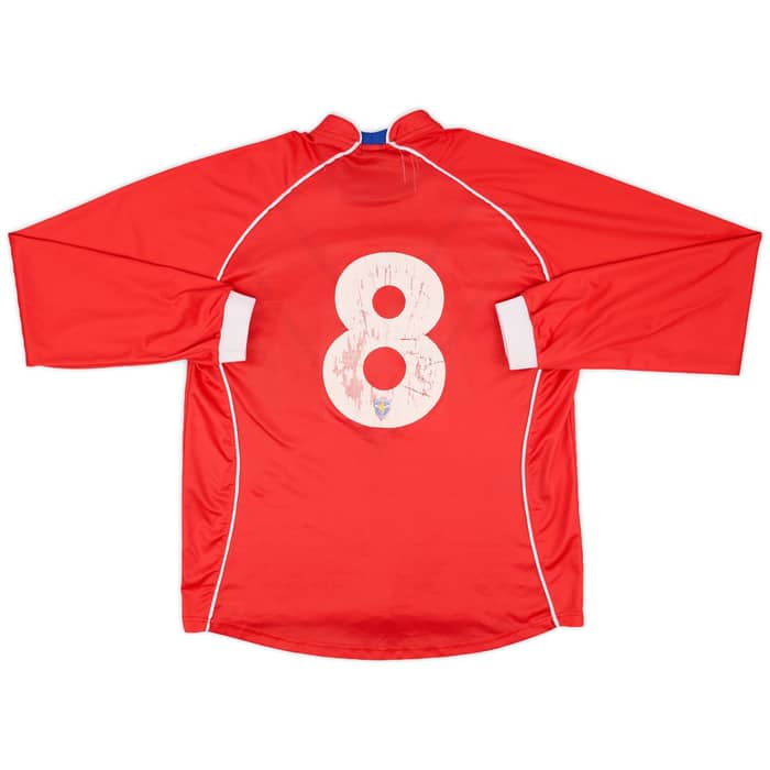 2007-08 Brescia Fourth L/S Shirt #8 - 5/10 - (L)
