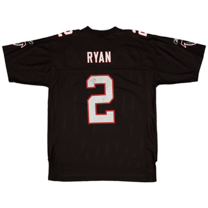 2009-11 Atlanta Falcons Ryan #2 Reebok On Field Alternate Jersey (Very Good) L