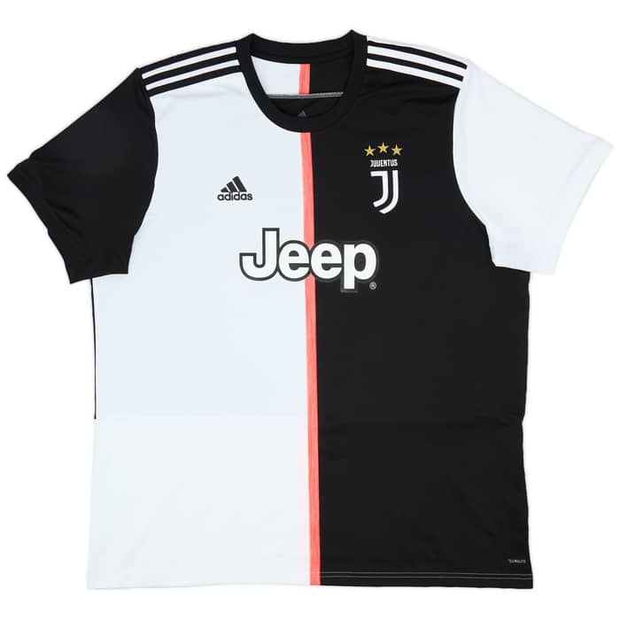 2019-20 Juventus Home Shirt De Ligt #4 - 9/10 - (XXL)