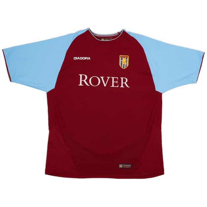 2003-04 Aston Villa Home Shirt Hadji #20 - 7/10 - (XL)