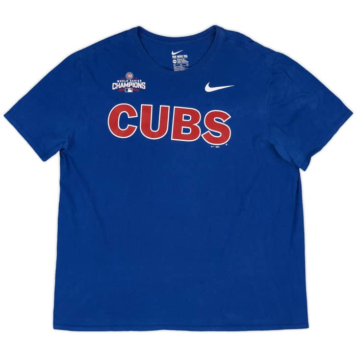 2016 Chicago Cubs World Series Champions Nike Tee - 8/10 - (XXL)