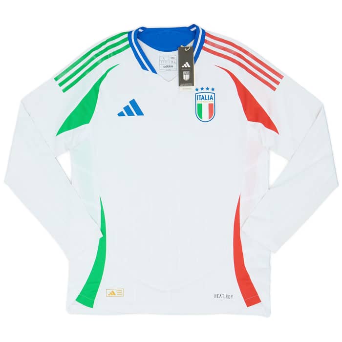 2024-25 Italy Authentic Away L/S Shirt