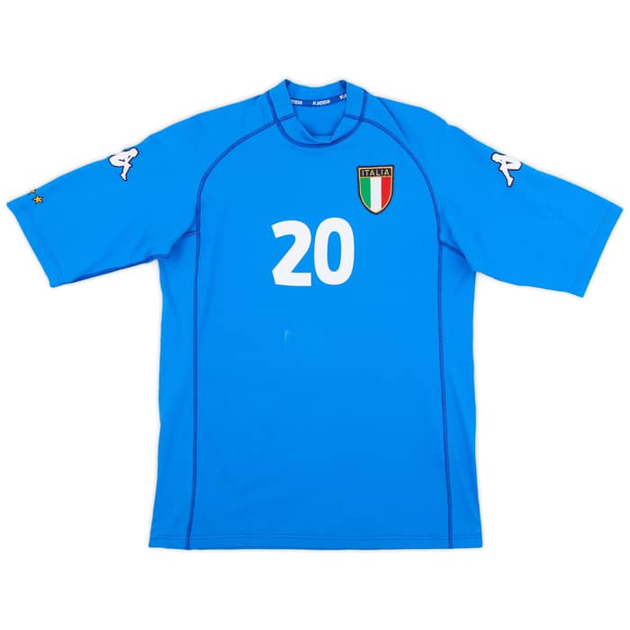 2000-01 Italy Home Shirt Totti #20 - 5/10 - (L)
