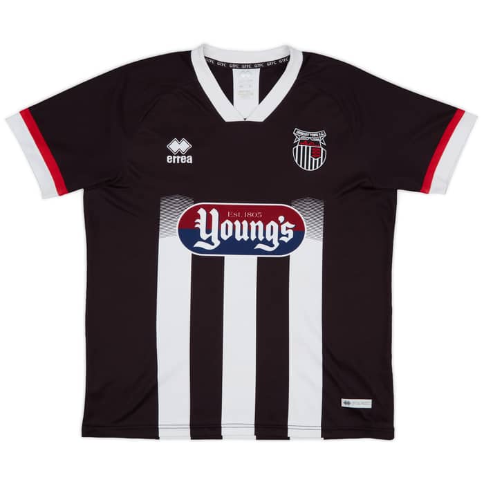 2020-21 Grimsby Town Home Shirt - 8/10 - (L)