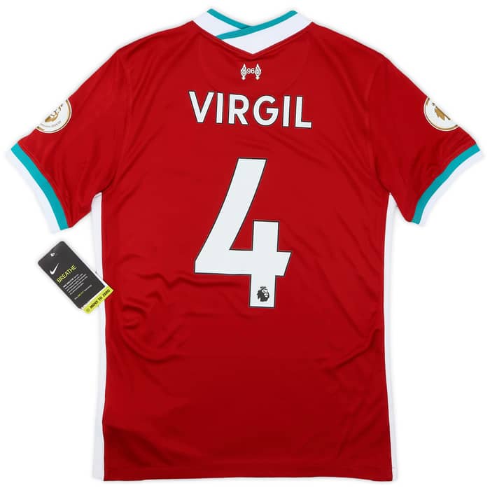 2020-21 Liverpool Home Shirt Virgil #4 (S)