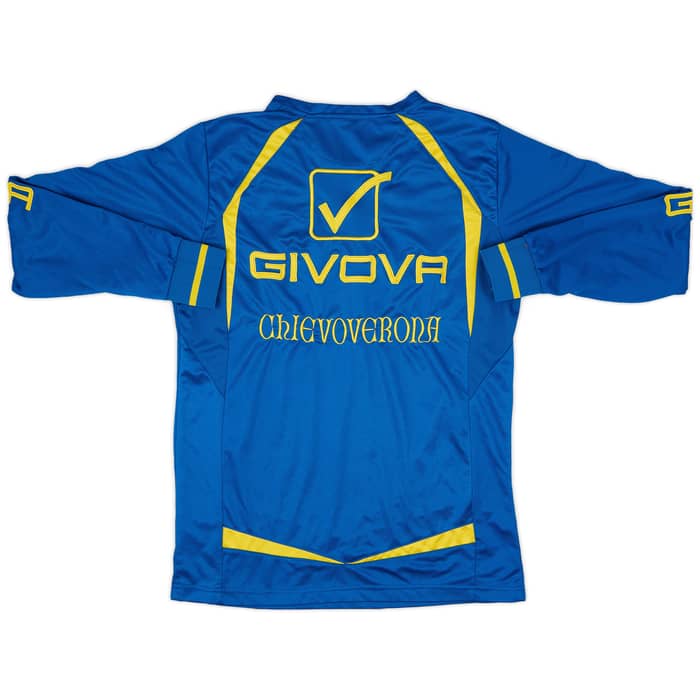 2009-10 Chievo Verona Givova Training L/S Shirt - 8/10 - (L)