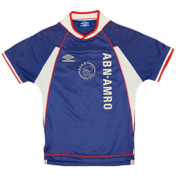 1999-00 Ajax Away Shirt Machlas #9 - 7/10 - (XL.Boys)