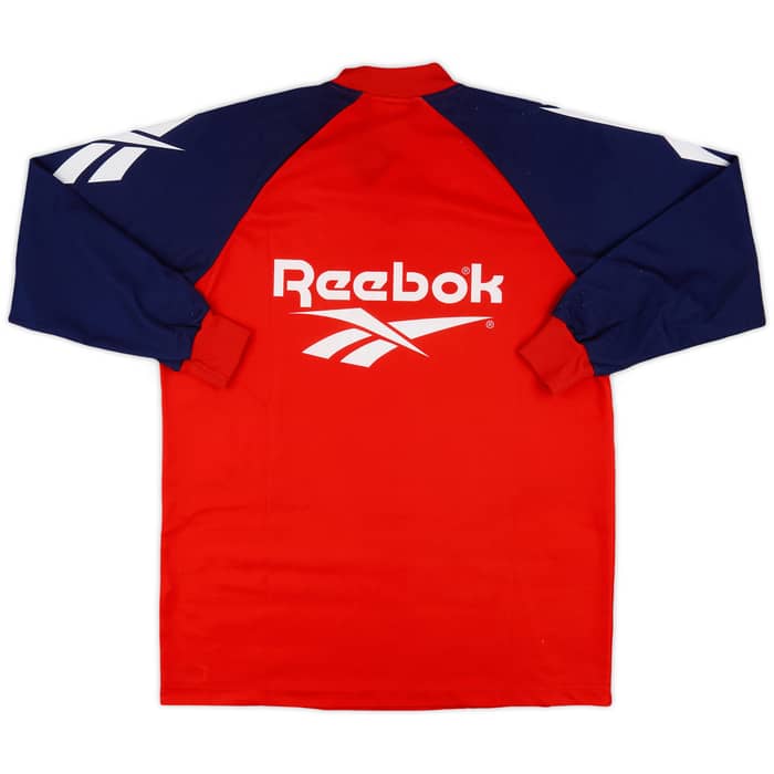 1996-98 Cagliari Reebok Training L/S Shirt - 8/10 - (XL)