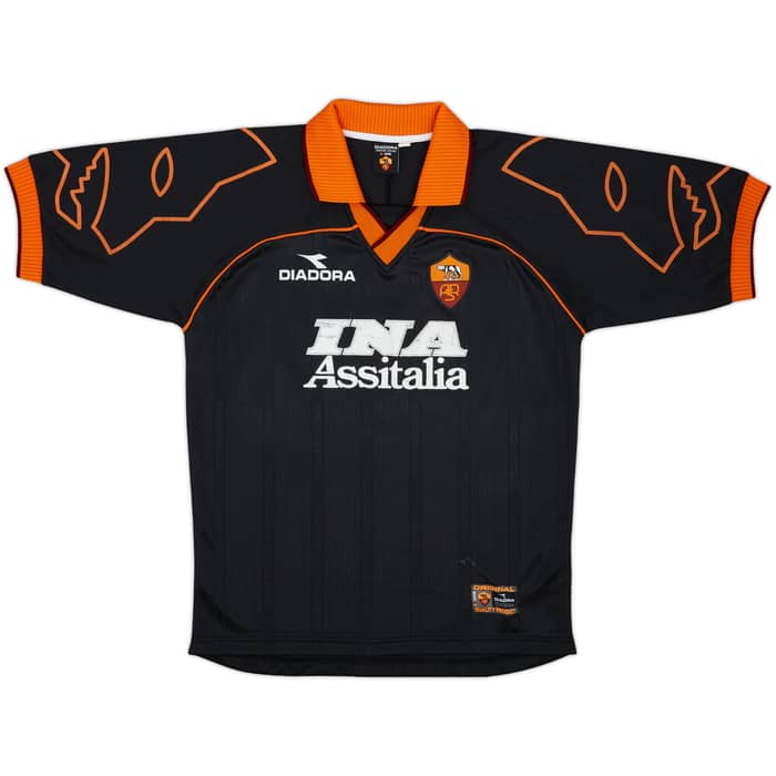 1999-00 Roma Third Shirt Totti #10 - 6/10 - (M)