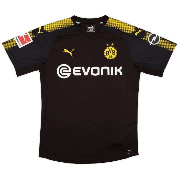 2017-18 Borussia Dortmund Authentic Away Shirt Zagadou #2 - 10/10 - (L)