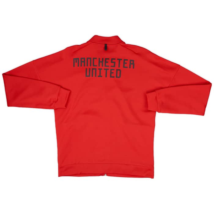 2018-19 Manchester United adidas Track Jacket - 8/10 - (M)