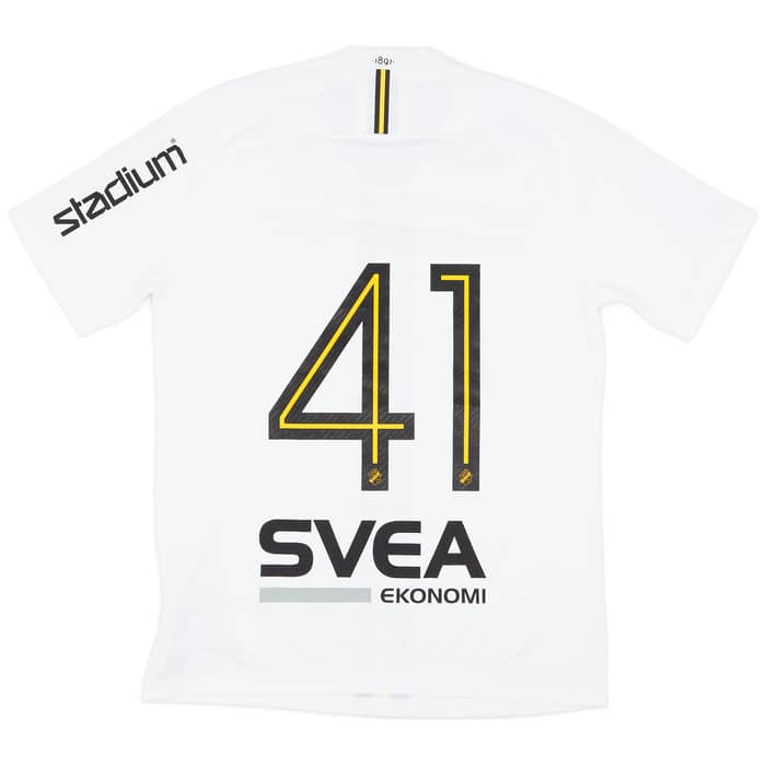 2019 AIK Stockholm Match Issue Away Shirt #41