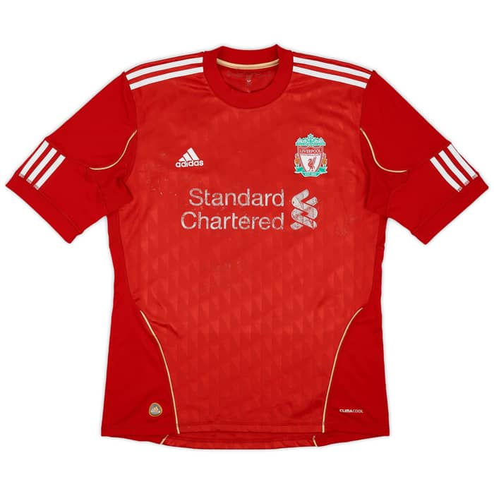2010-12 Liverpool Home Shirt Suarez #7 - 5/10 - (L)