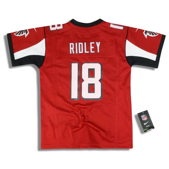 2018 Atlanta Falcons Ridley #18 Nike Game Jersey (Home) Y - W/Tags