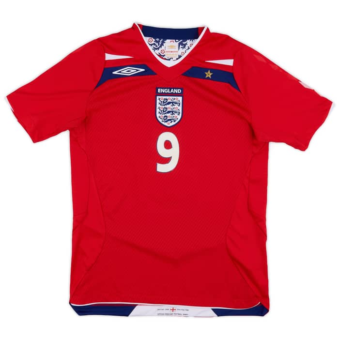 2008-10 England Away Shirt Rooney #9 - 5/10 - (S)