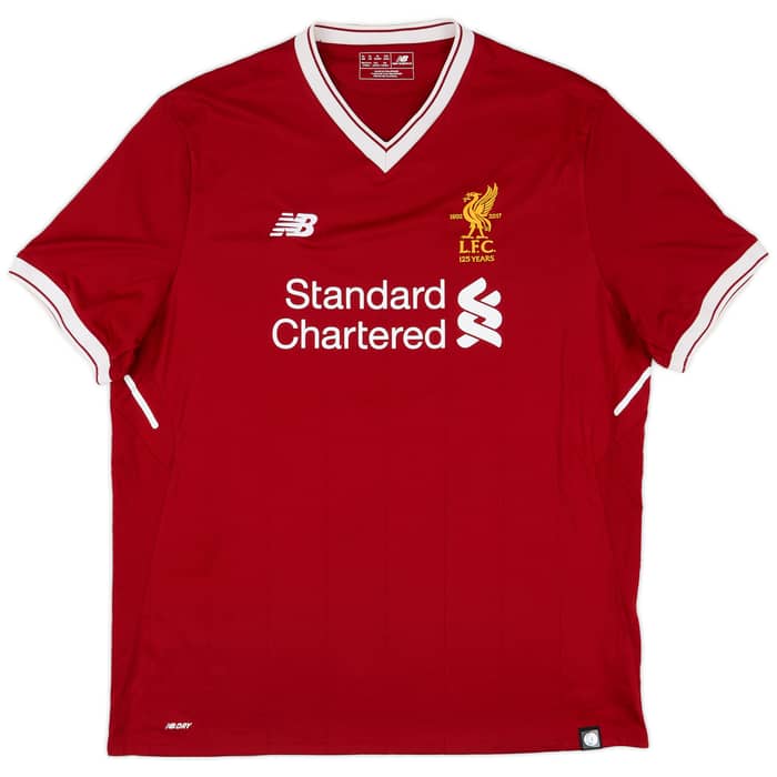 2017-18 Liverpool 125 Years Home Shirt Firmino #9 - 8/10 - (XL)