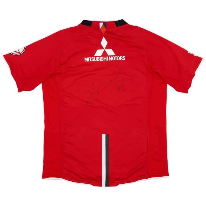 2008 Urawa Red Diamonds Signed Home Shirt - 6/10 - (L)