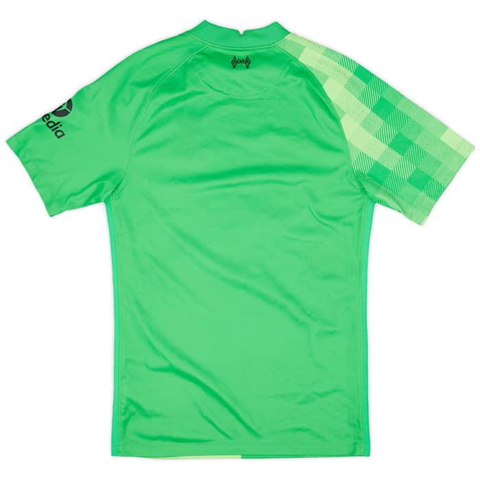 2021-22 Liverpool GK S/S Shirt - 9/10 - (XS)