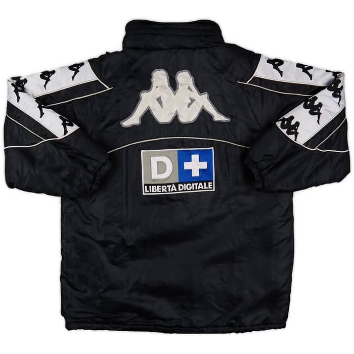 1998-99 Juventus Kappa Hooded Rain Jacket - 8/10 - (XL.Boys)