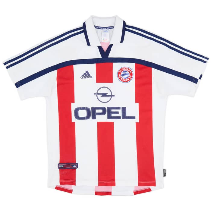 2000-01 Bayern Munich Away Shirt Elber #9 - 6/10 - (M)