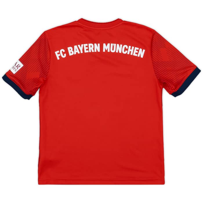 2018-19 Bayern Munich Home Shirt - 8/10 - (L.Boys)
