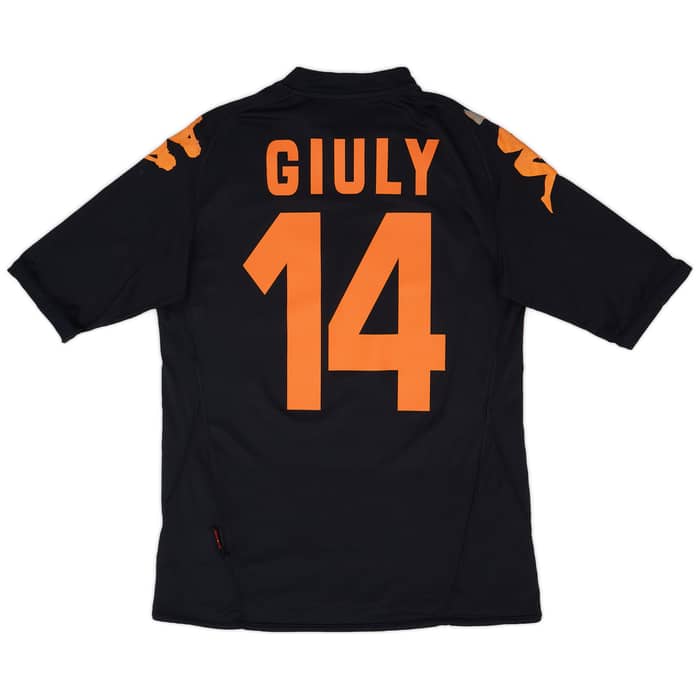 2007-08 Roma Third Shirt Giuly #14 - 6/10 - (XL)