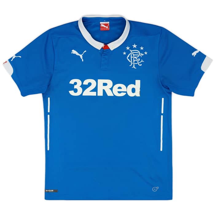 2014-15 Rangers Home Shirt McCulloch #6 - 6/10 - (M)