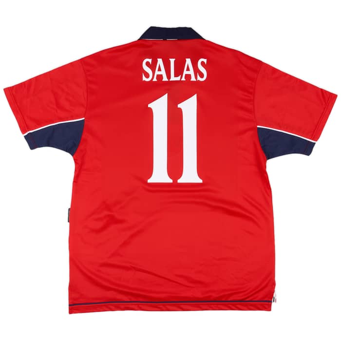 2000-01 Chile Home Shirt Salas #11 - 8/10 - (L)