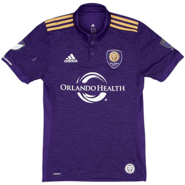 2017-18 Orlando City Authentic Home Shirt - 7/10 - (S)