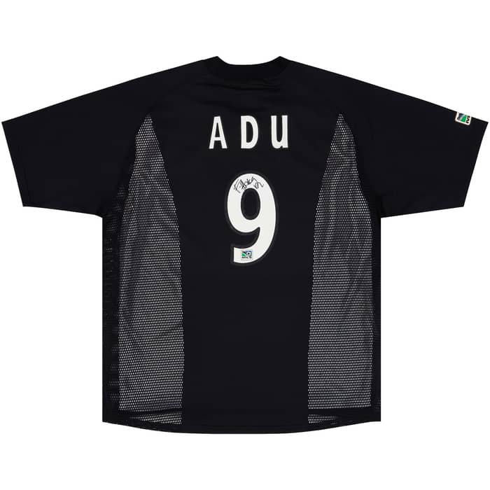 2002-03 DC United Player Issue Signed Home Shirt Adu #9 - 8/10 - (XL)