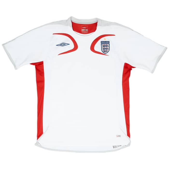 2005-06 England Umbro Training Shirt - 7/10 - (L)