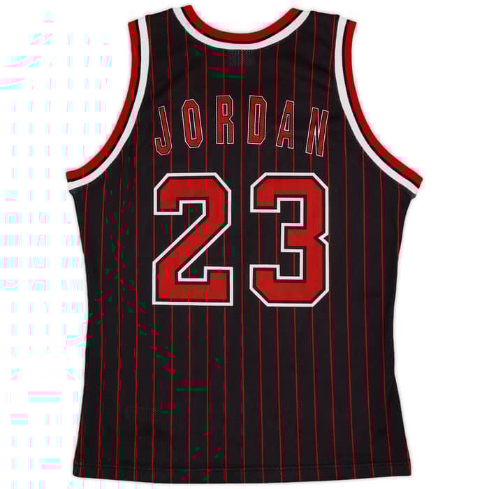 1995-97 Chicago Bulls Jordan #23 Champion Alternate Jersey - 9/10 - (XS)