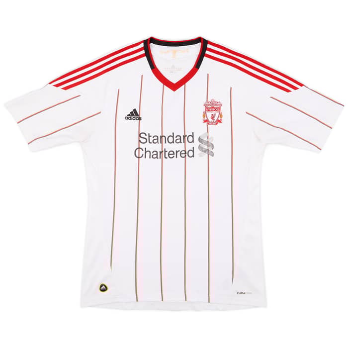 2010-11 Liverpool Away Shirt Gerrard #8 - 5/10 - (XL)