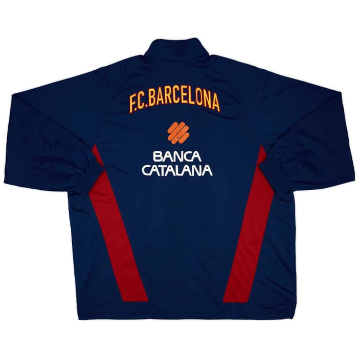 1998-99 Barcelona Basketball Player Issue Nike Presentation Jacket - 7/10 - (3XL)